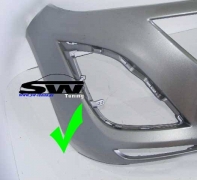 led daytime running light for Mazda 3 Typ BL Sportsline/Edition125 10-12 chrome