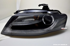 SWDRL Scheinwerfer AUDI A4 B8 Typ 8K 08-11 LED-TFL R87 black