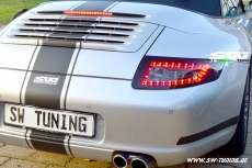 SW-Light LED taillights for Porsche 911 / 997 04-08 dark-red/smoke