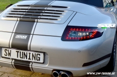 SW-Light LED taillights for Porsche 911 / 997 04-08 dark-red/smoke