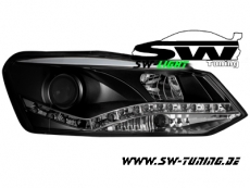 SW-Light headlights VW Polo 6R 10-13 LED positionslight black