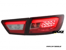 SWCELis LED Rckleuchten fr Renault Clio VI 13-17 red/smoke 4Trer
