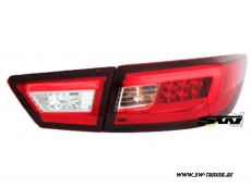 SWCELis LED Rckleuchten fr Renault Clio VI 13-17 red/clear 4Trer