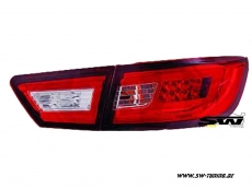 SWCELis LED Rckleuchten fr Renault Clio VI 13-17 red/clear 4Trer