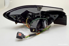 SWCELIS LED Rckleuchten fr Seat Ibiza 6J 3Trer 08-14 Lightbar black Clear