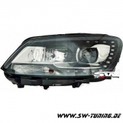 SWDRL Scheinwerfer VW Touran GP2 Facelift Typ 1T 10-14 Tagfahrlicht R87 black