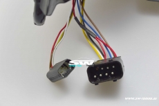 Angel Eye Scheinwerfer fr 5er BMW E60 E61 03-10 High LED Standlichtringe Black