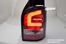 SW-Celis LED taillights VW T5 GP Facelift Type 7E 10-15 Black/clear Lightbar