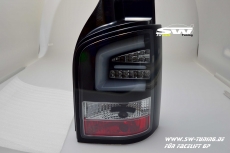 SW-Celis LED taillights VW T5 GP Facelift Type 7E 10-15 Black/clear Lightbar