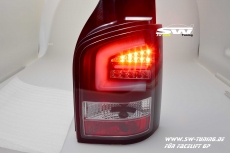 SW-Celis LED taillights VW T5 GP Facelift Type 7E 10-15 Black/clear Lightbar