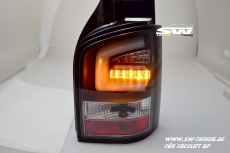 SW-Celis LED taillights VW T5 GP Facelift Type 7E 10-15 Black/clear Lightbar