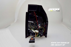 SW-Celis LED taillights VW T5 GP Facelift Type 7E 10-15 Black/clear Lightbar