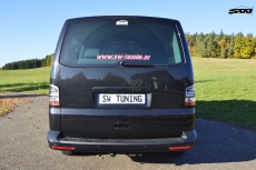 SW-Celis LED taillights VW T5 GP Facelift Type 7E 10-15 Black/clear Lightbar