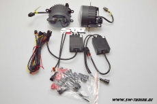 LED TFL-NSW fr Ford Fiesta Mk7 JA8 / Focus Mk2 Mk3 08-15 / Transit Tourneo 06-15 Black