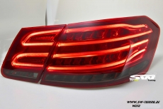 SWCeli LED Rckleuchten fr Mercedes E-Klasse W212 09-13 Limo red/smoke Avantgarde