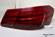 SWCeli LED Rckleuchten fr Mercedes E-Klasse W212 09-13 Limo red/smoke Avantgarde