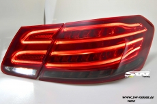 SWCeli LED Rckleuchten fr Mercedes E-Klasse W212 09-13 Limo red/smoke Avantgarde
