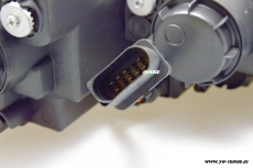 SW-Light headlights VW Polo V 6R 6C 10-17 LED U-Tube positionslight chrome