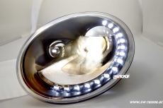 SW-DRL headlights VW Beetle 5C 12-18 LED DRL R87 Black