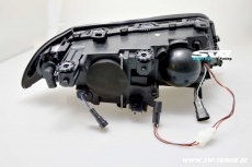 Angel Eye Scheinwerfer 3er BMW E46 Lim/Touring 98-01 High LED Standlichtringe black