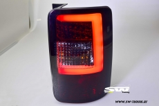 SWCeli LED taillights for VW Caddy Type 2K 03-15 red/smoke Lightbar
