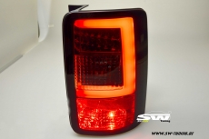 SWCeli LED taillights for VW Caddy Type 2K 03-15 red/smoke Lightbar