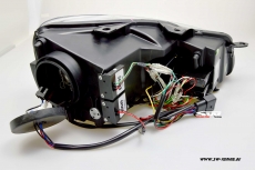 SW-DRLtube Scheinwerfer VW Golf VI 08-12 LED TFL U-Lighttube black Black-Line