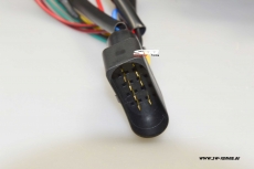 SW-DRLtube Scheinwerfer VW Golf VI 08-12 LED TFL U-Lighttube black Black-Line