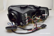 SW-DRLtube Scheinwerfer VW Golf VI 08-12 LED TFL U-Lighttube black Chrom-Line
