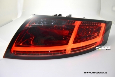 SW-Celi LED Rckleuchten fr Audi TT Typ 8J red/smoke 2006-2014