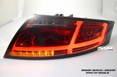 SW-Celi LED Rckleuchten fr Audi TT Typ 8J red/smoke 2006-2014