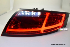 SW-Celi LED Rckleuchten fr Audi TT Typ 8J red/smoke 2006-2014