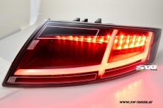 SW-Celi LED taillights for Audi TT 8J 06-14 black/clear Lightbar