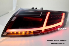 SW-Celi LED taillights for Audi TT 8J 06-14 black/clear Lightbar