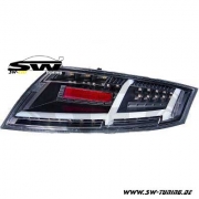 SW-Celi LED taillights for Audi TT 8J 06-14 black/clear Lightbar