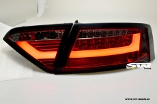SW-Celi LED taillights for Audi  A5 Convertable 8F and Coupe 8T3 red smoke Lightbar 2doors 07-11