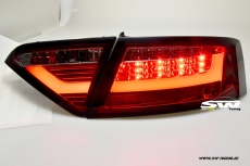 SW-Celi LED taillights for Audi  A5 Convertable 8F and Coupe 8T3 red smoke Lightbar 2doors 07-11