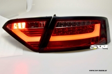 SW-Celi LED taillights for Audi  A5 Convertable 8F and Coupe 8T3 red smoke Lightbar 2doors 07-11