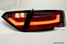 SW-Celi LED taillights for Audi  A5 Convertable 8F and Coupe 8T3 red smoke Lightbar 2doors 07-11