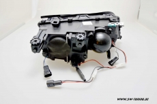 Angel Eye Scheinwerfer 3er BMW E46 LCI Lim/Touring 02-05 High LED Standlichtringe black