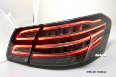 SWCeli LED Rckleuchten fr Mercedes E-Klasse W212 09-13 Limo Black smoke Avantgarde