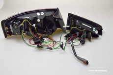 SW-Celi LED Rckleuchten fr Audi A5 Cabrio 8F / Coupe 8T3 07-11 red/clear Lightbar 2Trer