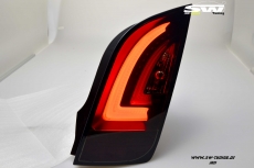 SWCeli LED Rckleuchten fr Seat Mii 13-16 black/smoke Lightbar