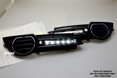 LED Tagfahrlicht fr Audi A3 8P 05-08 chrome gitter schwarz fr singelframegrill