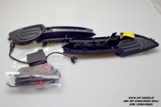 LED Tagfahrlicht fr Audi A3 8P 05-08 chrome gitter schwarz fr singelframegrill