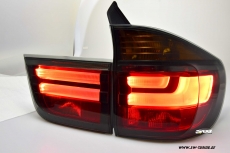 SW-Celi LED Rckleuchten BMW X5 E70 06-13 smoke Black Lightbar