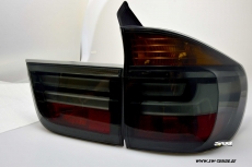 SW-Celi LED Rckleuchten BMW X5 E70 06-13 smoke Black Lightbar
