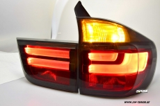 SW-Celi LED Rckleuchten BMW X5 E70 06-13 smoke Black Lightbar