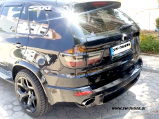 SW-Celi LED Rckleuchten BMW X5 E70 06-13 smoke Black Lightbar