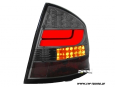 SW-Celis LED Rckleuchten Skoda Octavia II Limousine 1Z 04-08 smoke Lightbar